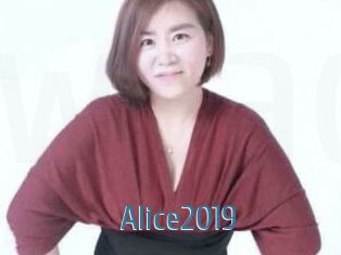 Alice2019