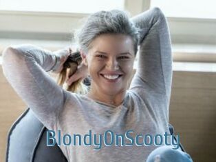 BlondyOnScooty