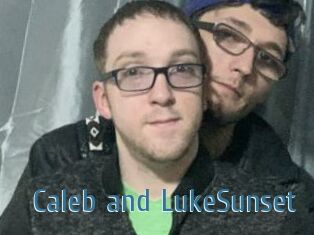 Caleb_and_LukeSunset