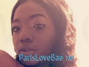 ParisLoveBae_xo