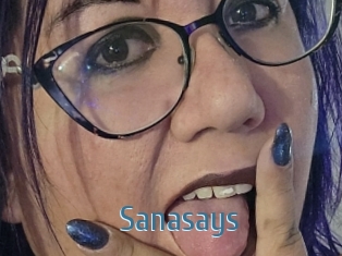 Sanasays